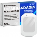 Grote waterdichte Bandages Clear Dressings Tatoeage Gevoelige huidwonden Care, Transparante Film Dressing Occlusive Patch voor post Chirurgische gebruik, 4" x 4 3/4," 50 Packs
