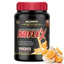 ALLMAX Nutrition ISOFLEX Wei Proteïneisolaat, Oranje Dreamsicle - 2 lb - 27 Gram eiwit per scoop - Zero Fat & Sugar - 99% Lactosevrij - Glutenvrij & sojavrij - Geschatte 30 porties