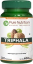 Pure Nutrition Triphala Extract 700mg - 60 Caps (Extract Equiv. to 1900mg Triphala Fruitpoeder) Niet genetisch gemodificeerd materiaal Eenmaal daags 60 Days Supply.