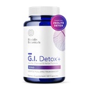 Biocidine G.I. Detox+ Geactiveerde Charcoal Binder & Zeoliet Detox Supplementen met Silica - Helpt Bind & Clear Toxins - Ondersteunt volledige lichaamsreiniging en kan verminderen Bloating (60 capsules)