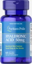 Puritan's Pride Hyaluronic Acid 50 mg Capsules, 60 Tellen