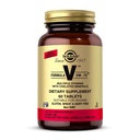 Solgar Formula VM-75, 60 tabletten - Multivitamine met gecheleerde mineralen - Vitamine A, B6, B12, C, D, E - Biotine, Magnesium, Calcium, IJzer, Zink - Veganistisch, Glutenvrij, Zuivelvrij, Kosher - 60 porties