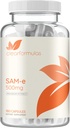 Bioactive SAM-e 500mg - High Strength SAM-e supplement met biologisch actieve S,S-formulier voor lever- en slaapondersteuning - Vegan Non-GMO Conservative Free - Made in The US (180 Servings)