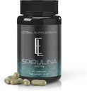 Enchanted Living Spirulina Capsules - 90 x 500 mg, High-Potency Plant-Based Superfood, Supplements, Non-GMO Vegetable Cellulose Vegan Friendly Capsules