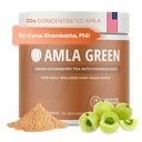 Amla Powder Superfood Supplement met pompoen Spice, 20x Ultra Geconcentreerde Amla, Gemaakt met kaneel, Gember, Nootmuskaat, Kruidnagels, Allspice, Cardamom, Indiase kruisbessen, Pompoen Spice, 90 Serves