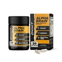 ONNIT Alpha Brain Nootropic Brain Supplement voor Focus, Geheugen, Geestelijke Helderheid, Cognitieve Ondersteuning met L-Theanine en Vitamine B6, 30 Tel Capsules