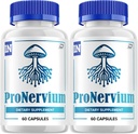 Pronervium Nerve Health Support Pillen, Pronervium Reviews, Pronervium Nootropic Advanced Formula, Pronervium All Natural Focus Supplement, Pronervium Brain Ondersteuning Beoordelingen (2 Pack - 120 Capsules)
