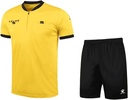 KELME Pro Voetbal scheidsrechter Jersey Uniform Short Sleeve - Inclusief Ref Shirt en shorts