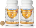 Comprehensive Lever Supplement (2 Pack - 60ct), Combining Same, SPC, Silybin A+B, Gluathione, Kauwtabbladen voor honden 30Ct (2X Small - Medium)