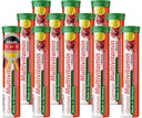 T&D Duitse Multvitamine + Mineralen 10 Vitaminen 2 Mineralen - 240 Veganische Drink Bruistabletten - Granaatappelsmaak - Made in Germany