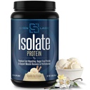 Isoleer Premium Wei Proteïne Poeder Keto Isolaat en Hydrolysaat met Aminozuren Inclusief Glutamine voor Lean Spiergroei en -herstel - Vanille Ice Cream (30 porties)
