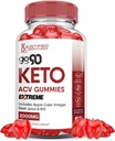 Justified Laboratories Go 90 Keto ACV Gummies Extreme 2000MG Go90 Keto Gummies Apple Cider Vinegar Geformuleerd met Granaatappel Beet Sap Poeder B12 Vegan Non GMO 60 Gummys