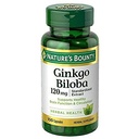 Nature's Bounty Ginkgo Biloba 120 mg, 100 capsules (verpakking van 2)