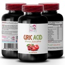 Natuurlijke manieren om urinezuur te verlagen - URIC zuur - Supplementen voor urinezuur, Supplementen om urinezuur te verlagen, Tart Cherry Extract Capsules, Tart Cherry Pillen, Green Coffee Bean Extract 1Bot 60Caps