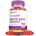 Fast Active Keto ACV Gummies Advanced Formula 1000MG Fastactive Keto Gummies Apple Cider Vinegar Geformuleerd met Granaatappel Beet Juice Powder B12 Vegan Non GMO 60 Gummys