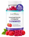 Suikervrij Magnesium Gummies - Kalmerende anti-stress Gummies, Magnesium supplement ter ondersteuning van stress verlichting, slaap, hart gezondheid, zenuwen, spieren en botten, kinderen, volwassenen, Veganist, hoge absorptie, non-GMO