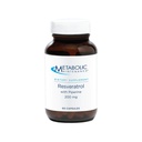 Metabolische Onderhoud Resveratrol met Piperine - Trans Resveratrol Supplement Capsules for Antioxidant + Cardiovasculair Ondersteuning, Geen Fillers, 200mg Trans-Resveratrol Per dosis - 60 Capsules