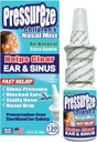 Pressureze All Natural Preservative-Free Sterile Nasal Spray for Children - Fast Relief Nasal Spray - for Sinus Allergies & Congestion | 130 Sprays, 18 ml