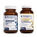 Metagenics Bundle - D3 5000 & EPA-DHA 720-120 Softgels of D3 5000 for Immune Support, Bone & Heart Health* - 120 Softgels of EPA-DHA 720 for Heart, Musculoskeletal & Immune System Health