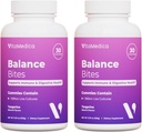 VitaMedica Balance Bites - Probiotische Gummies voor Digestieve Ondersteuning, Immune & Gut Health - 1 miljard CFU Geen Koeling vereist - 60 Gummies (2 Pack)