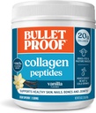 Bulletproof Vanilla Collagen Peptides Powder with MCT Oil, 14.3 Ounces, Grass-Fed Collagen Protein for Skin, Bone and Joint Support, Pasture Raised, No Added Hormones, Packaging May Vary