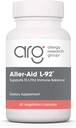 Allergy Research Group Aller-Aid L92 Supplement - with Lactobacillus Acidophilus, Indian Frankincense, Boswellic Acid, Vegetarian Capsules - 60 Count