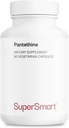 Supersmart - Pantesin Pantetine 600 mg per dag (pantotheenzuur) - Active Vitamin B5 Supplement 