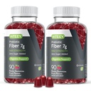 VITEEY Prebiotic Fiber Gummies for Adults, 7g - Gut Health & Digestive Soluble Fiber Supplement Gummies - Zero Sugar Added, Vegan, Gluten-Free - 180 Count