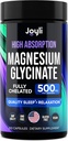 Magnesium Glycinate 500MG - Magnesium for Sleep - High Absorptie Chelated Mag Supplement - Glicinato De Magnesio 400mg + 100mg - Mag Glycinate for Women, for Kids - 200 Vegan Capsules