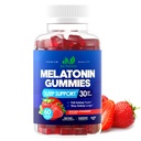 Melatonine 30mg Gummies voor volwassenen (60 porties) - Maximale sterkte Slaap Ondersteuning met 30mg Melatonine Per Gummy - Glutenvrij, Suikervrij, Non-GMO, 100% Vegetarisch, Aardbei smaak - 60 Gummies