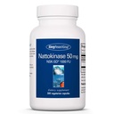 Allergie Research Group Nattokinase 50mg Supplement - NSK-SD 1000 FU, Cardiovasculaire Ondersteuning, Circulatoire Gezondheid, Vegetarische Capsules - 300 Tel.