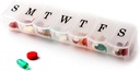 Deke Home - Wekelijkse pil Organisator, 7 dagen pil Box met grote afdelingen & Snap-Shut deksels, Gemakkelijk Open, BPA Gratis Plastic Medicine Organisator voor pillen, Vitaminen & supplementen, Reizen Vriendelijk
