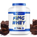 Ronnie Coleman Signature Series Wei Concentraat + Isolaat Proteïnepoeder, Pre Workout Shake Mix voor Lean Muscle Support, Low Sugar Supplement voor vrouwen en mannen, Chocolade Brownie smaak, 5 lbs