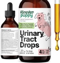 Forever Puppy Urinaire Tract druppels voor honden - Bladder ondersteuning w / Corn Silk & Chanca Piedra Stone Breaker - Hondenvoeding Supplementen voor Nierondersteuning - Urinaire Tract Vitaminen en Supplementen - 4 oz