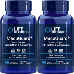 Life Extension MacuGuard Ocular Support 90 softgels met Saffron & Astaxanthine
