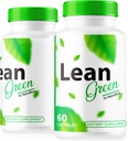 (2 Pack) Lean Green gewichtsverlies pillen - Natuurlijk ondersteunt actieve levensstijl en fitness, Premium Keto pillen voor duurzame energie en gezondheid, Lean Greens Formula, LeanGreen Officiële Review (120 Capsules)
