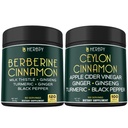Bundel 7in1 Berberine HCl 97% Supplementen & 6in1 Premium Ceylon kaneelsupplementen