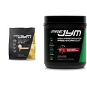 PRO JYM 45 Servers - Tahitian Vanilla Bean & PRE JYM 30 Servers - Black Cherry