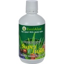 Real Aloë Vera Super Juice - Biologisch gekweekt - No Bitter Taste - 32 fl oz (Pack of 4)