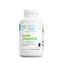 DAVINCI Labs Focus Chewable - supplement voor ondersteuning gedrag, hersenen gezondheid, en immuungezondheid voor kinderen* - met vitamine B6, Folaat, vitamine B12 en meer - oranje smaak - Sugar-Free - 90 tabletten