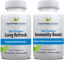 Lung Health and Immunity System Support Supplementen Verbeteren Ademhaling en Versterken van uw Immuniteit Verdediging 30-dagen levering van elke