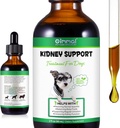 Pet Nierondersteuning voor honden, dierenarts samengesteld, Ondersteunt gezonde nierfunctie bij honden, bevordert de algehele fysieke gezondheid en vitaliteit, kruidensupplement, gemakkelijk te absorberen, 2 oz
