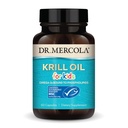 Dr. Mercola Krill Oil for Kids - 320 mg Krill Oil - MSC Certified - Supports Brain & Body Development - Fosfolipid Form for Absorptie - Non-GMO, Glutenvrije & sojavrije - 60 capsules