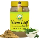 BASIC AYURVEDA Neem Leaf Powder 7.05 Oz (200g) Puur en natuurlijk kruidensupplement voor huid, haar en wellness Acne Care Geen conserveringsmiddelen of additieven