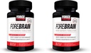 Forebrain Nootrope Brain Supplement om het geheugen te verbeteren, Boost Focus, verhogen van de geestelijke energie, en ondersteuning van de gezondheid van het brein met cafeïne, Bacopa, en Huperzine A, krachtfactor, 30 capsules (pakket van 2)