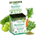 MacroLife Naturals Macro Greens Powder 38 Superfood Probiotic Antioxidant Enzyme & Herbal Supplement Immunity Energy Cleanse - Non-GMO Vegan Gluten-Free Dairy-Free (12 porties)