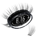 Lashify Bold 16mm Gossamer wimper uitbreidingen Navullen, Zwart, DIY Valse wimpers voor een natuurlijke look
