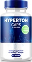 NutraRize Hyperton Capsules, All-Natural en Complex Formula, Premium supplement ter ondersteuning van de algehele gezondheid en welzijn, Officiële Hyper-Ton Pastillas Reviews (60 capsules)