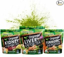 Opportuniteas Matcha Detox Tea Powder - Organic Turmeric Matcha Green Thee, Nierdetox en Biologische Lever Detox Bundle