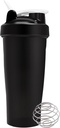 Proteïne Shaker Bottle for Gym - Pre Workout Protein Drink Shaker Cup 20 Fl oz, Vaatwasser Veilig, BPA & Phtalate gratis Shaker Bottle Blender, Gym Shaker voor eiwitshake - zwart of wit (Random Color)